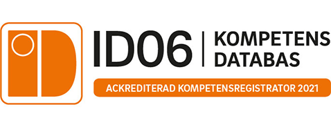 ID06 kompetensdatabas, ackrediterad kompetensregistrator